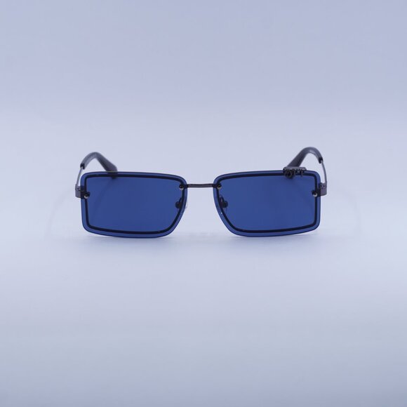 ?️New Off-White OERI13N TAMPA 7745 Sunglasses - Gunmetal Frame, Blue Lenses main image 10